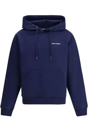 Daily paper Sweatshirts & Hoodies, Herr, M, Bomull, Monogram Hoodie med Känguruficka