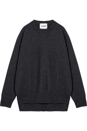 Jil Sander Stickade tröjor & koftor, Herr, S, Rundhalsad Tröja