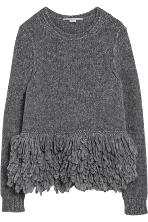 Stella McCartney Stickade tröjor & koftor, Dam, M, Rund Hals Tröja