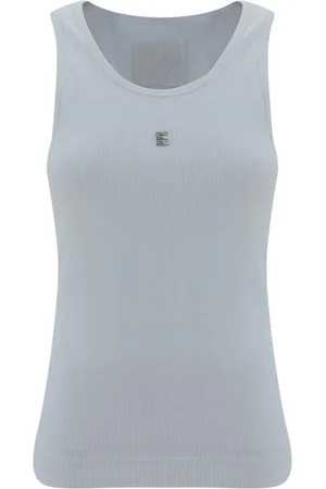 Givenchy Topp, Dam, M, Räfflad tanktop med 4G-logotyp
