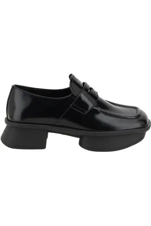 Prada Skor, Dam, 40 EU, Läder, Minimalistiska Lderskor
