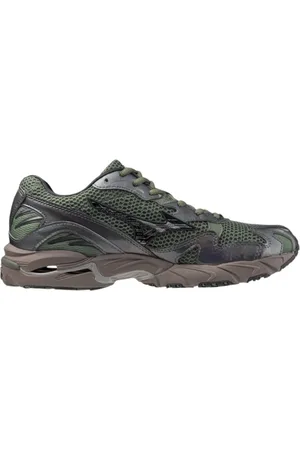 Mizuno Skor, Herr, 42 EU, Grön Wave Rider Sneakers