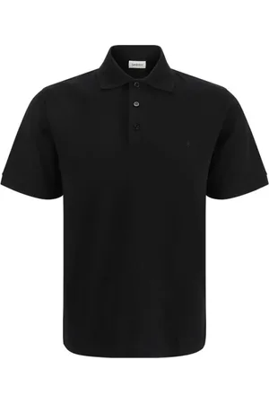 Saint Laurent Topp, Herr, XL, Cassandre Polo Shirt med Logobroderi