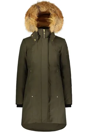 Moose Knuckles Jacka, Dam, M, Bomull, Guld Stirling Parka Damkappa