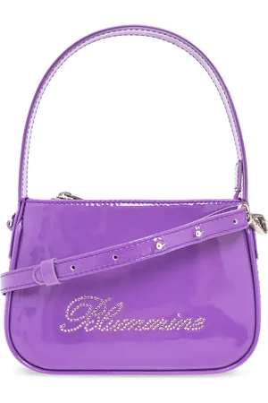 BLUMARINE Väska, Dam, ONE Size, Läder, Axelremsväska i lackläder