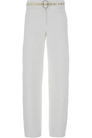 Jil Sander Byxor, Dam, W25, Bomull, Raka Byxor