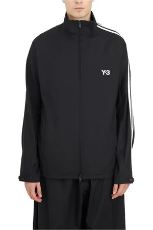 Y-3 Jacka, Herr, S, Randig Track Sweatshirt