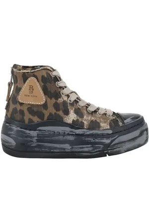 R13 Skor, Dam, 40 EU, Höga Top Streetwear Sneakers