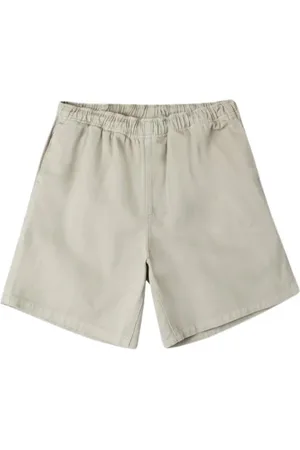 Obey Shorts, Herr, L, Denim, Denim Snickar Shorts i Ljusgrå