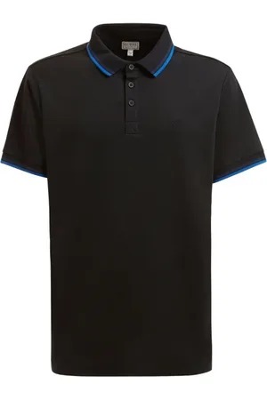 Guess Topp, Herr, M, Svart Pikétröja i Textil