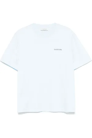 Lanvin Topp, Herr, XL, Sky Crew Neck T-shirts
