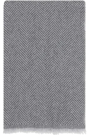 Brunello Cucinelli Accessoarer, Herr, ONE Size, Linne, Lyxigt Linne-Kashmir Halsduk