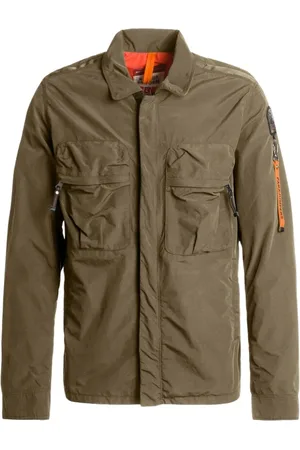 Parajumpers Jacka, Herr, S, Nylon, Lättvikts Nylon Canvas Overshirt