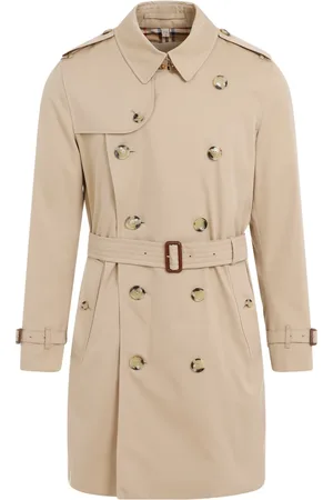 Burberry Kappa, Herr, L, Bomull, Cotton Trenchcoat