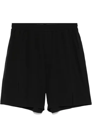 Y-3 Shorts, Herr, L, Svarta Shorts med Elastisk Midja och Fickor