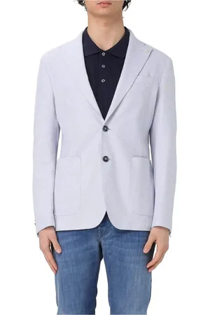 Manuel Ritz Jacka, Herr, 3Xl, Elegant Blå Kostymjacka