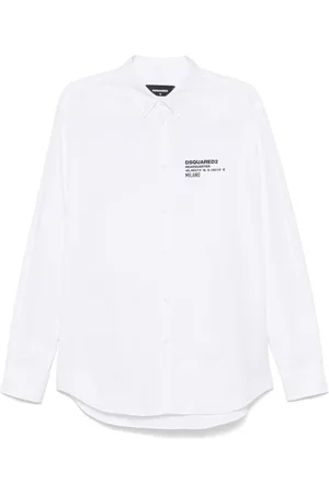 Dsquared2 Skjorta, Herr, XS, Vit Skjorta för Män