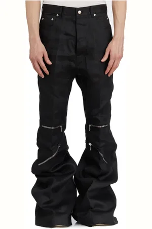 Rick Owens Byxor, Herr, W32, Cargo Svarta Byxor