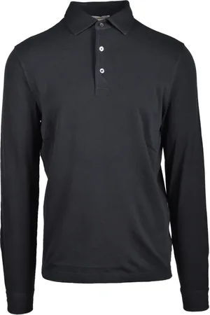 FILIPPO DE LAURENTIIS Topp, Herr, M, Bomull, Bomull Polo Skjorta