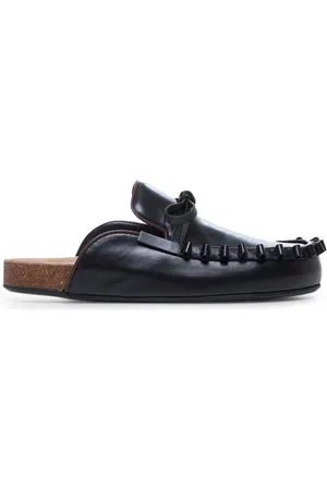 J.W.Anderson Skor, Dam, 37 EU, Läder, Bow Flat Sandaler