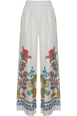 La DoubleJ Byxor, Dam, XS, Floral Palazzo Pants