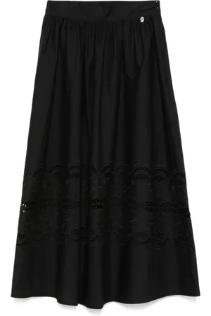 Liu Jo Kjol, Dam, L, Bomull, Elegant Bomulls Kjol