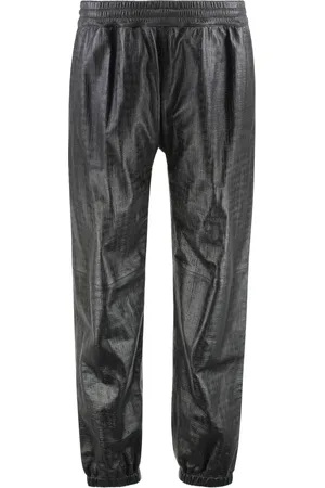 Givenchy Byxor, Herr, L, Läder, 4G Motif Läderbyxor