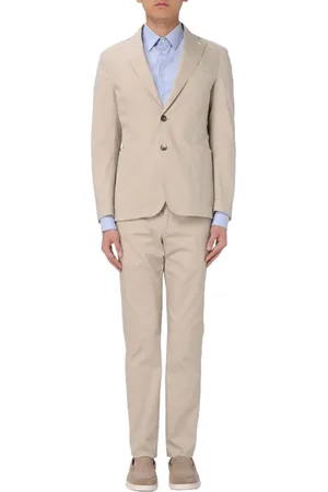 Manuel Ritz Kostym, Herr, L, Bomull, Bomull Jersey Kostym Slim Fit