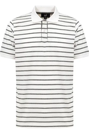 Dunhill Topp, Herr, M, Bomull, Randig Bomullspolotröja