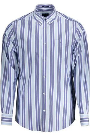 GANT Skjorta, Herr, S, Blå Långärmad Button-Down Skjorta