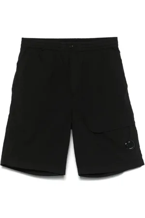 C.P. Company Shorts, Herr, M, Bomull, Svarta Cargo Shorts för Män