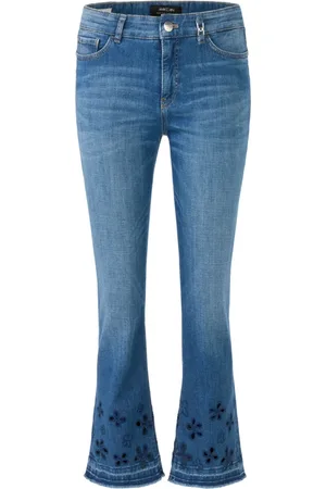 Marc Cain Jeans, Dam, M, Blå Jeans Yc 82.19 D05