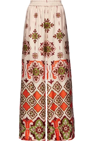 La DoubleJ Byxor, Dam, M, Silk Palazzo Pants