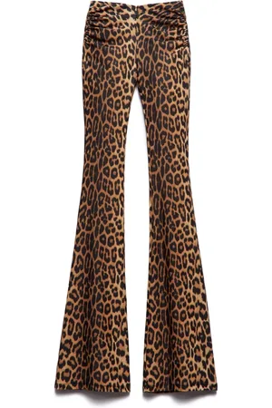 ANIYE BY Byxor, Dam, L, Polyester, Leila Flare Byxor med All-Over Print