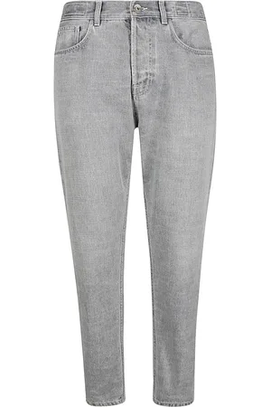 ELEVENTY Jeans, Herr, W40, Bomull, Avslappnad passform Denim Bomullsbyxor