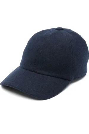FEDELI Accessoarer, Herr, L, Kashmir, Blå Baseball Panno Hatt