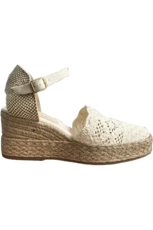 Paloma Barceló Skor, Dam, 40 EU, Vita Sandaler av Palomitas
