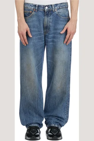 OUR LEGACY Jeans, Herr, W33, Denim, Denim Third Cut Deadline Wash Byxor