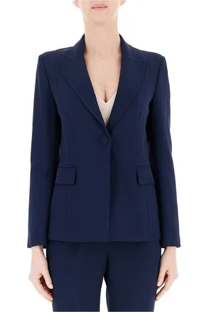 Liu Jo Jacka, Dam, S, Polyester, Blå Damjacka Elegant och