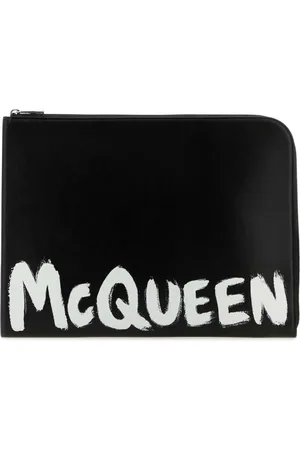 Alexander McQueen Accessoarer, Herr, ONE Size, Läder, Stiliga Clutch Plånböcker och Korthållare