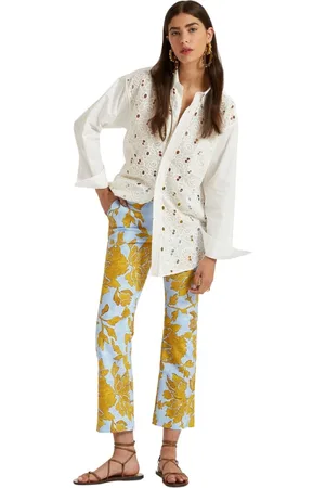 La DoubleJ Byxor, Dam, S, Bomull, Tangle Cigarette Pants