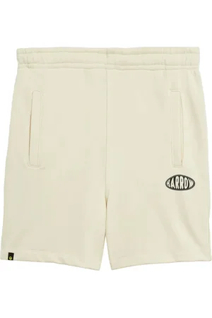 BARROW Shorts, Herr, S, Bomull, Vita bomull Bermuda shorts
