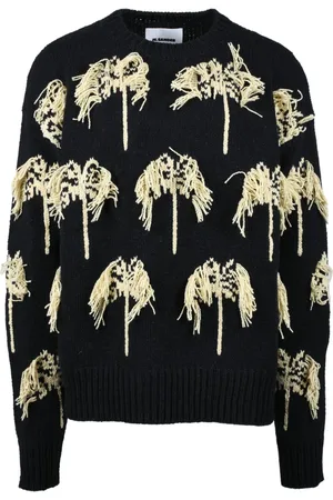 Jil Sander Stickade tröjor & koftor, Herr, M, Bomull, Maglia