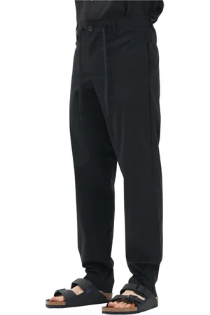 SELECTED Byxor, Herr, S, Svarta avslappnade byxor Slim Fit
