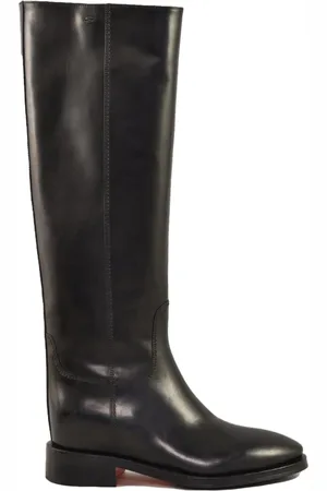 santoni Skor, Dam, 37 EU, Läder, Stövlar