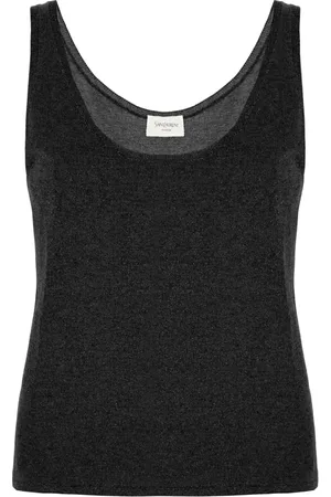 Saint Laurent Topp, Dam, L, Stilren TOP för en trendig look
