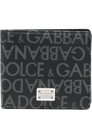 Dolce & Gabbana Accessoarer, Herr, ONE Size, Svarta Plånböcker för Män