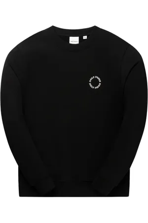 Daily paper Sweatshirts & Hoodies, Herr, L, Bomull, Orbit Sweaters Svart