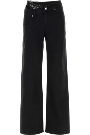 Alexander Wang Jeans, Dam, W28, Denim, Svarta Denim Jeans