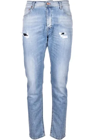 D.A. Daniele Alessandrini Jeans, Herr, W33, Bomull, Jeans